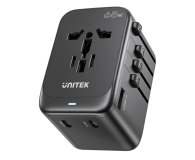 Unitek Ładowarka podróżna EU/US/UK/AUS PD 65 W - 1455239 - zdjęcie 1